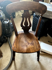 Antique Dining Chair Elm &