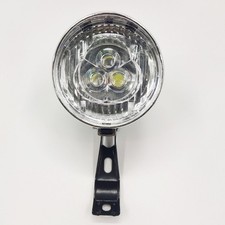 Retro Bicycles Headlight Super Bright 3 LED Safety Headlamp Waterproof Bike Lamp