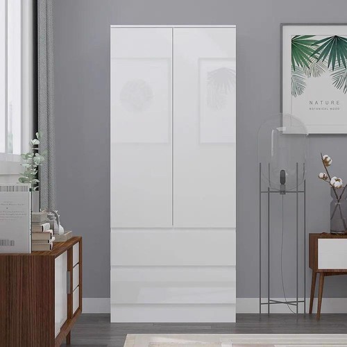 White gloss door combination - white, 2