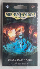 ARKHAM HORROR WHERE DOOM AWAITS CARD GAME EXPANSION BRAND NEW