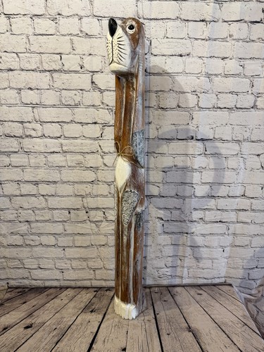 100cm light brown wooden - 100cm,
