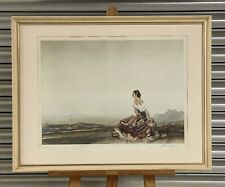 Sir William Russell Flint Signed Limited Edition of 660 Print 'Esperanza'