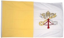 VATICAN CITY FLAG 5' x 3 Jesus