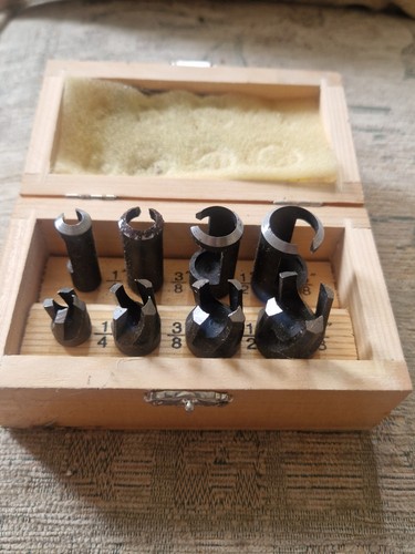 Piece wood plug drill - wood, /