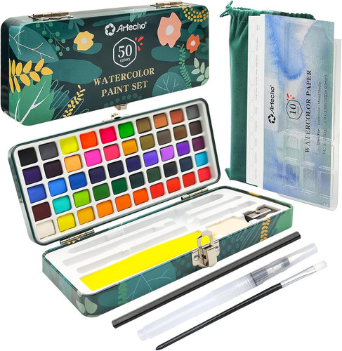 Artecho watercolour paint set - watercolour,