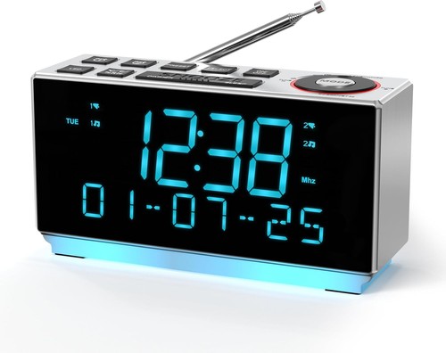 Dab radio alarm clock - dab+, fm