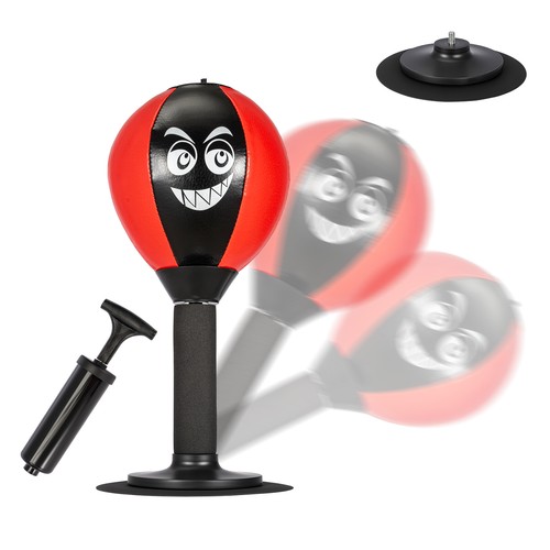 Desktop punching bag with - bag,