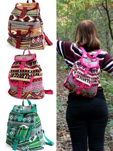 Jacquard backpack ethnic - jacquard,