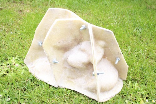 Latex and fibreglass mould for - latex,