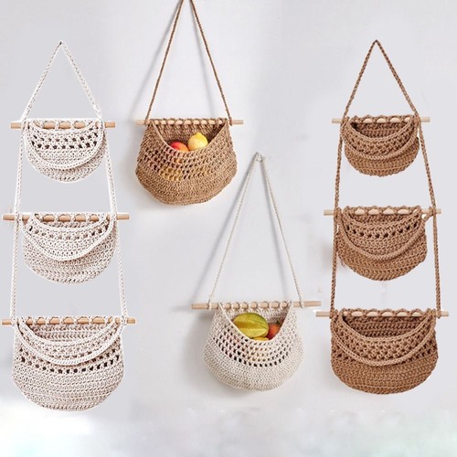 Layers macrame fruit - macrame,