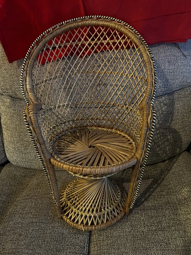Wicker rattan peacock - wicker/rattan,