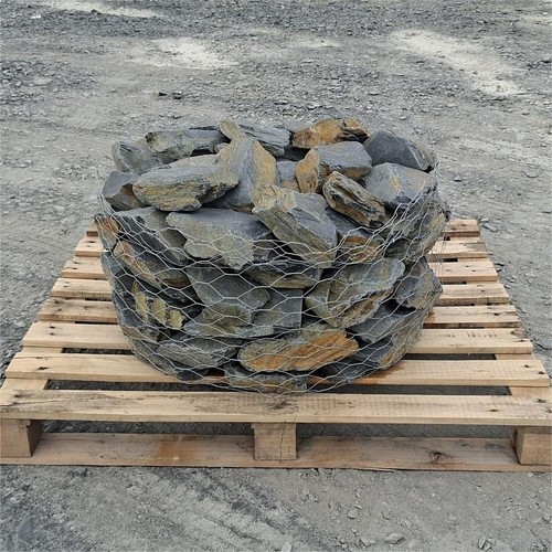 Mini welsh slate rockery - slate, stone