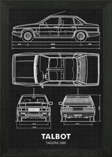 Talbot Tagora 1980 Framed Wall