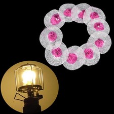 10X Mesh Camping Lantern Mantles Lamp Mantle Paraffin Lamp Gas Lamp CoverWel_Z8