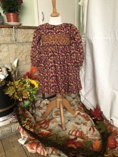 Child Age 3-4 Brown Floral