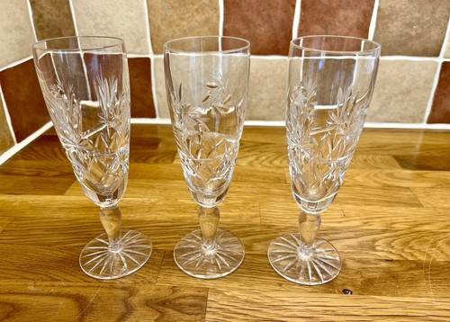 Set three crystal - three, vintage