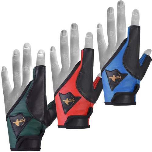 Archery bow glove - 100%, leather