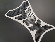 Gel Tank Protection Pad for Honda Motorcycles - Carbon Effect