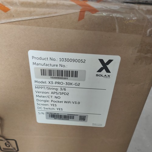 Pro 30k solar inverter 3 - x3-pro-30k-g2,