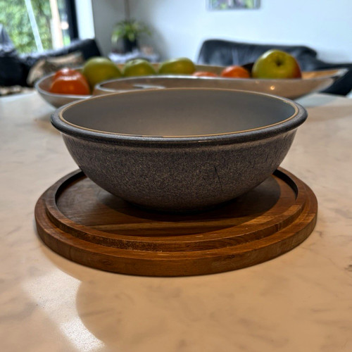 Denby langley blue jetty - blue, round