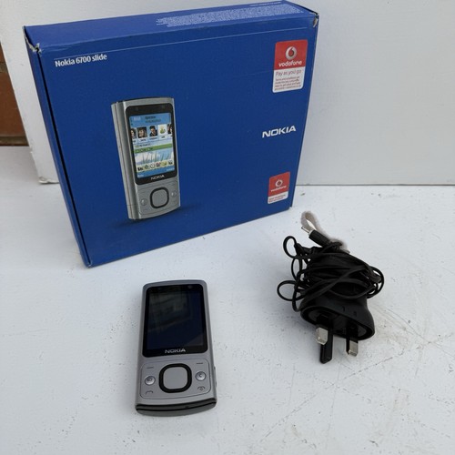 Nokia 6700 slide silver mobile - 6700,