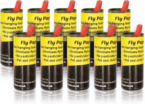 Fly insect catcher paper - 10,