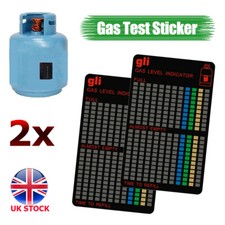 2PCS Magnetic Gas Tank Level Indicator Bottle Magnet Gauge BBQ Camping Outdoor