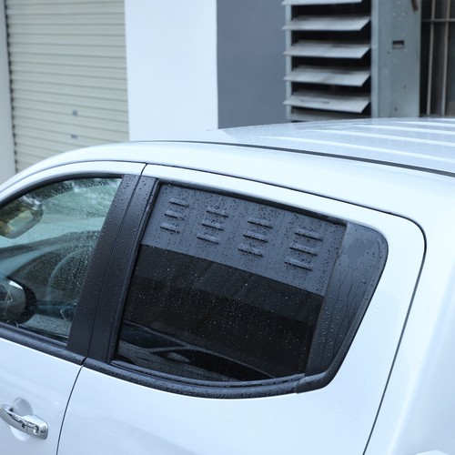 Rear ventilation window louver - window,