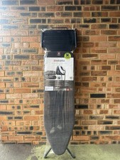 Brabantia Ironing Board B 124x37 cm with Steam Iron Rest Denim Black
