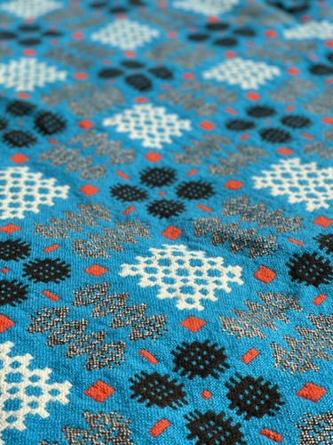 Vintage welsh tapestry blanket - vintage,