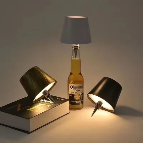 Wireless bottle lamp - bottle, led