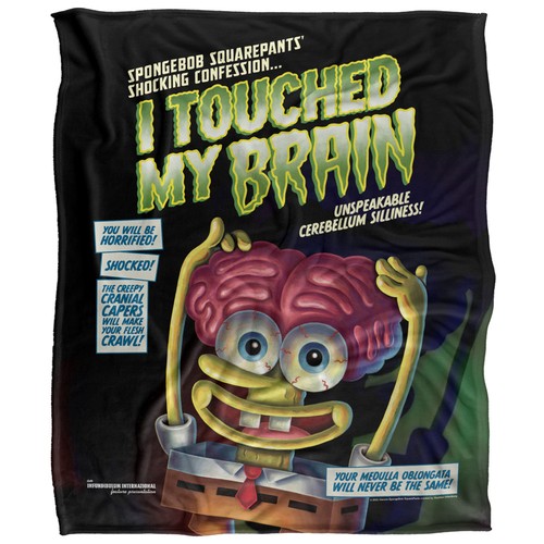 Spongebob touched brain - spongebob,