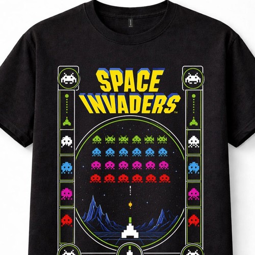 Space invaders 1970 classic - space,