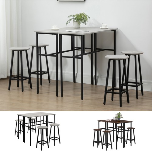 Piece industrial bar table - 6-piece,