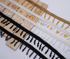 2 Yrds Beaded Fringe Drop
