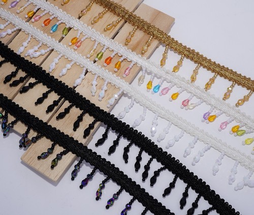 Yrds beaded fringe drop - yrds,