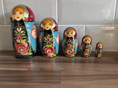 Vintage russian matryoshka - vintage,