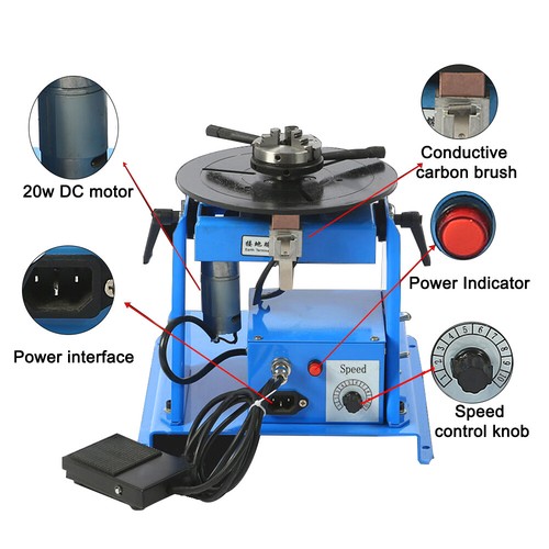 10kg rotary welding positioner - 10kg,