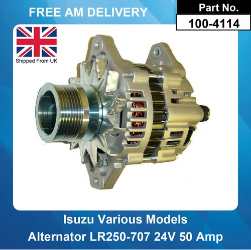 Alternator for isuzu lr250 - alternator, lr250-707