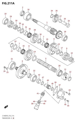 Suzuki genuine atv ring snap - atv,