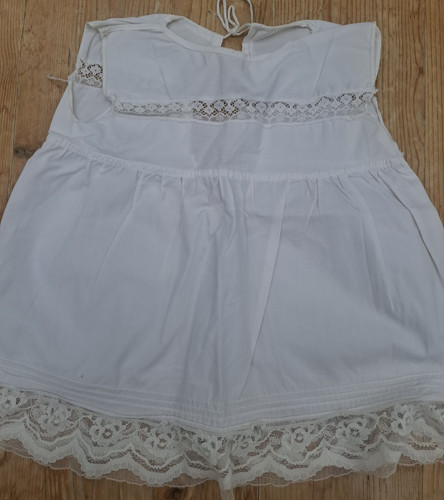 Vintage white baby - vintage, doll