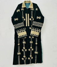 Dark Green Velvet Suzani