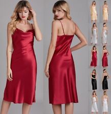 UK Women's Sexy Skimpy Satin