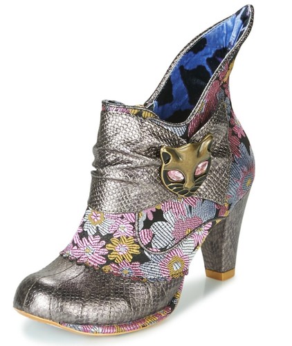 Irregular choice miaow silver - irregular,