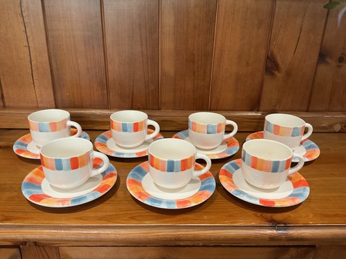 Ttc harlequin tea set - harlequin,