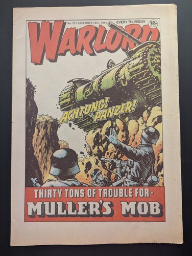 Warlord comic 377 december - warlord,