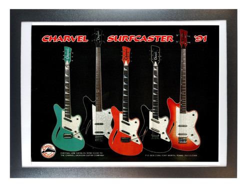 Charvel surfcaster guitars - surfcaster, '91