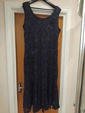 Chesca Dress UK 24 Navy Blue