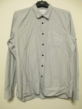 Albam Shirt Mens Medium Grey