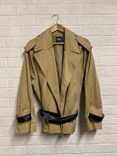 Zara trench coat size tan - coat,